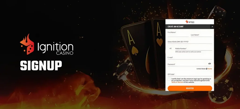 How to Sign Up for Ignition Casino US